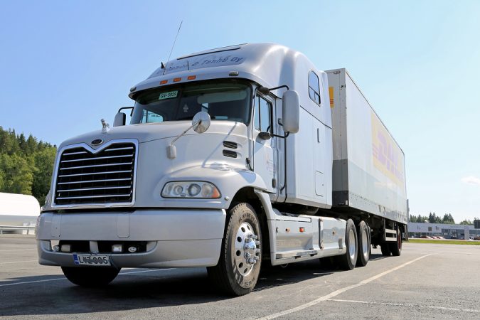 18 wheeler truck bigstock grey mack vision semi truck pa 95208599 15 Frightening 18-Wheeler Accident Statistics - 16
