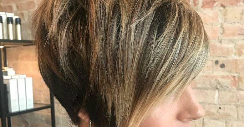 Asymmetrical Undercut Shaggy Pixie hairstyle With Side Swept Bangs Best 10 Trendy Short Hairstyles With Bangs - hairstyles 174