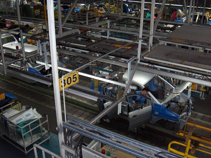 Top 10 Latest Technologies in Automotive Industry 6 Automobile industry Hyundai car assembly line Top 10 Latest Technologies in Automotive Industry - 6