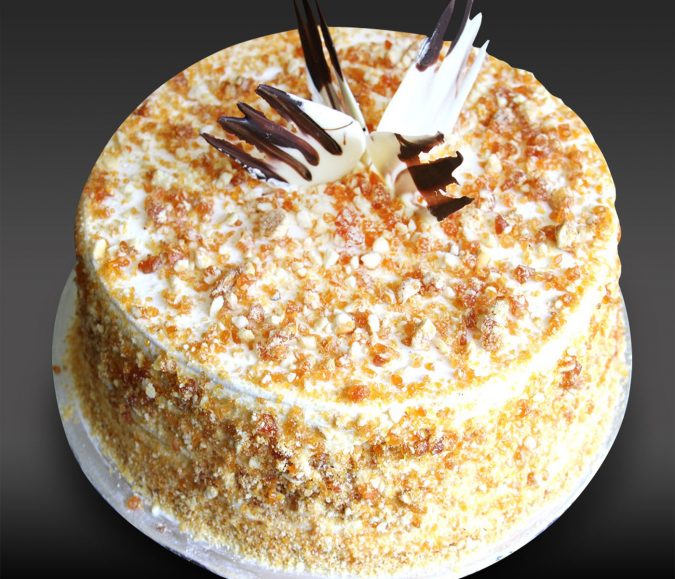 Butterscotch-Cake-675x579 Top Regular Cakes to Add the Sweetness in Your Celebrations