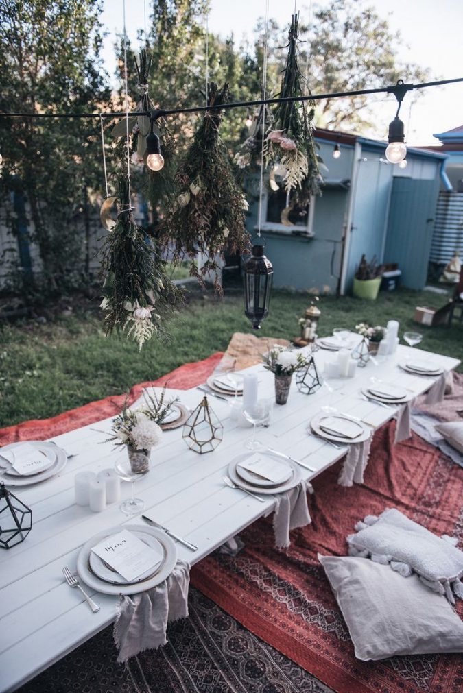 Picnic-Style-Party-themed-dinner-parties-gypsy-style-675x1011 Best 10 Trending Backyard Party Ideas for All the Party Freaks Out There