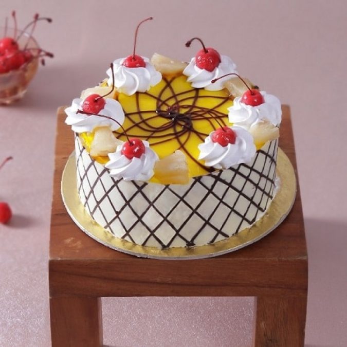 Pineapple cake 2 Top Regular Cakes to Add the Sweetness in Your Celebrations - 6
