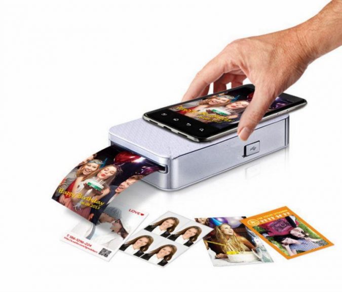 Portable Photo Printer pocket with printer polaroid mobile cell Best 10 Gadgets for College Students That are Trending This Year - 8