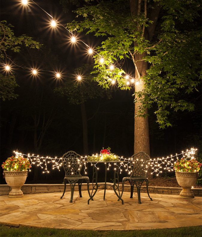 backyard-party-string-lights-how-to-hang-patio-lights-6615-675x792 Best 10 Trending Backyard Party Ideas for All the Party Freaks Out There