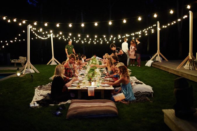 backyard-partystring-lighting-675x450 Best 10 Trending Backyard Party Ideas for All the Party Freaks Out There