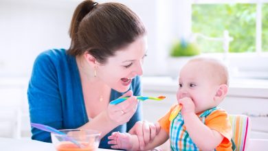 mother feeding baby shutterstock 196099103 Baby Food Recipes: Making Your Own Baby Food is Simple and Healthy - 8