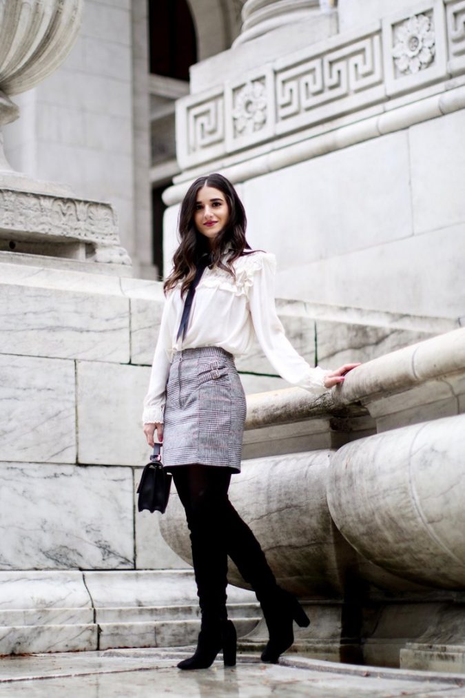 Top 12 Trending Back-to-School Outfits 10 school outfits Skirt and Blouse Top 12 Trending Back-to-School Outfits - 10