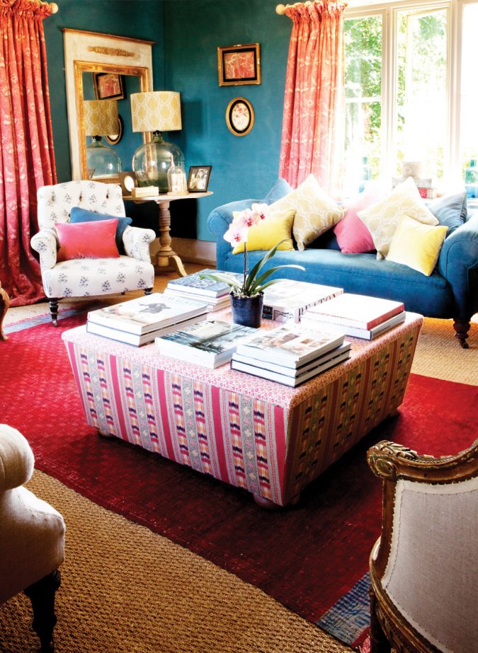 +45 Stellar Boho Interior Designs & Trends 26 boho home decor Ikat Stripe Drawing Room +45 Stellar Boho Interior Designs & Trends - 26