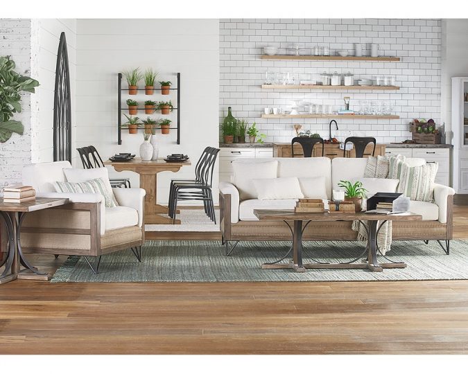 +45 Stellar Boho Interior Designs & Trends 33 boho home decor wooden floor living room kitchen arch paradigm rs +45 Stellar Boho Interior Designs & Trends - 33