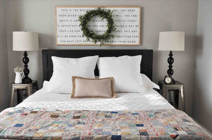 home decor bedroom Farmhouse Style Bedding Creative Checklist: What to Consider When Decorating Your Bedroom - 6