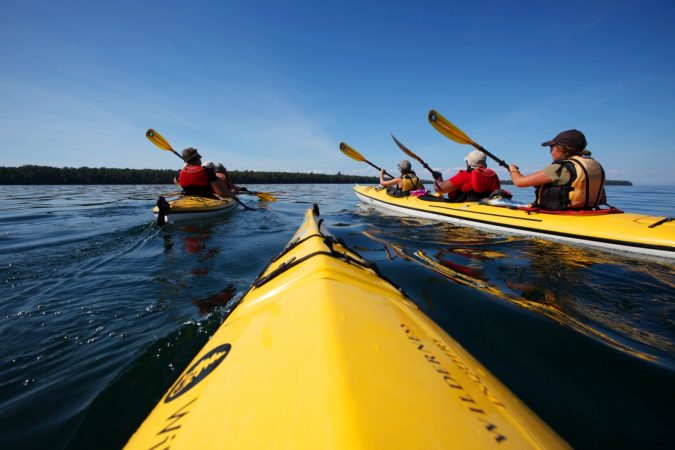 kayak-travel-Apostle-Islands-Paddle-Pinot-and-Porter-675x450 3 Tips for a Student on How to Travel and Save Money