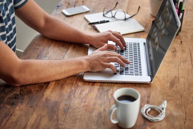 Top 7 Tips and Tricks for Top-notch Content 12 laptop content creating writing Top 7 Tips and Tricks for Top-notch Content - 12