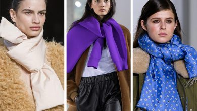 winter scarf fall winter 2018 2019 jewelry accessories trends statement scarves Top 8 Winter Scarves Creative Ways to Wear - 74