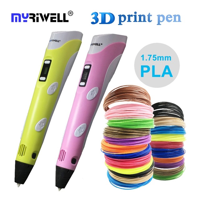 3D-printing-pen-2 Creative 3D Printing Pen DIY [with 100m ABS Filament]