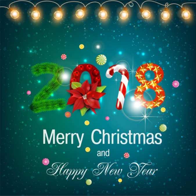 Christmas new year card 2018 2019 50+ Best Merry Christmas & Happy New Year Greeting Cards - 3