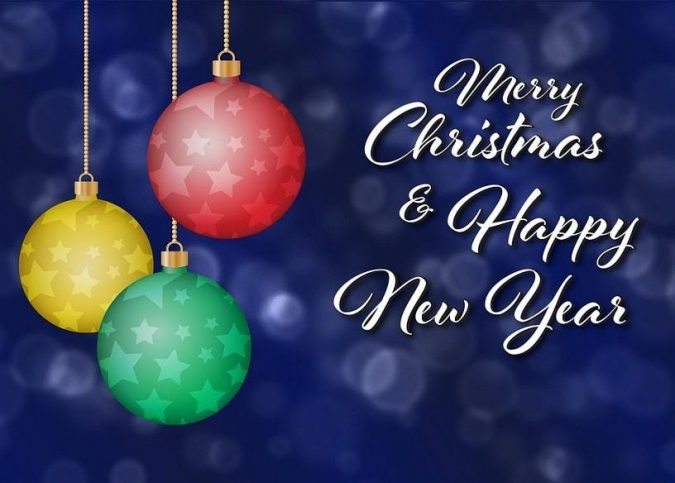 Happy-New-Year-Greeting-Card-2019-675x483 50+ Best Merry Christmas & Happy New Year Greeting Cards 2019 - 2020