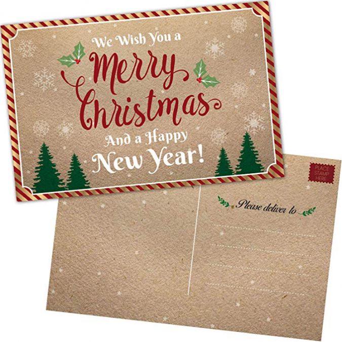 christmas card 1 50+ Best Merry Christmas & Happy New Year Greeting Cards - 16