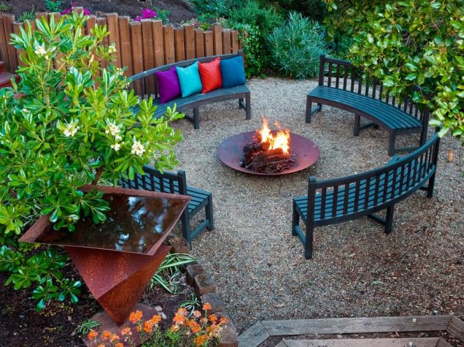 home garden fire pit 4 Top 7 Best Ideas to Revamp Your Garden - 13