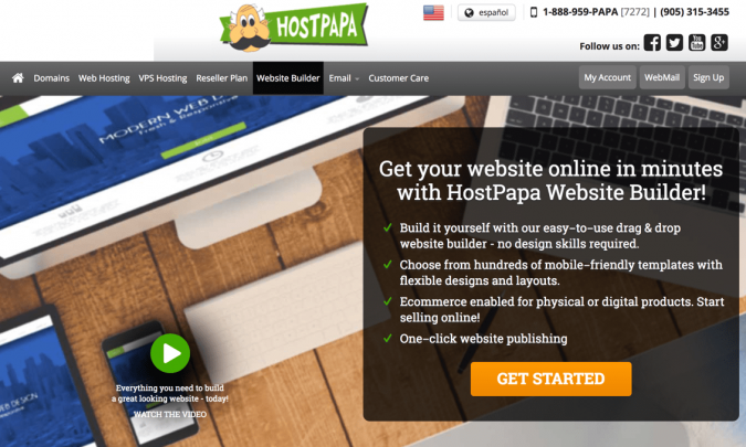 hostpapa 1 Why Is Hostpapa Suitable for Your Small Business? .. [Detailed Review] - 1