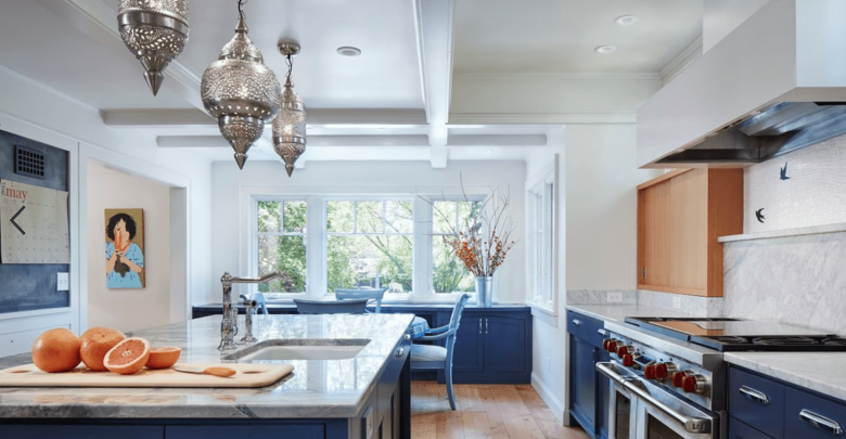kitchen decor navy cabinets 10 Outdated Kitchen Trends to Substitute - 7 Pouted Lifestyle Magazine