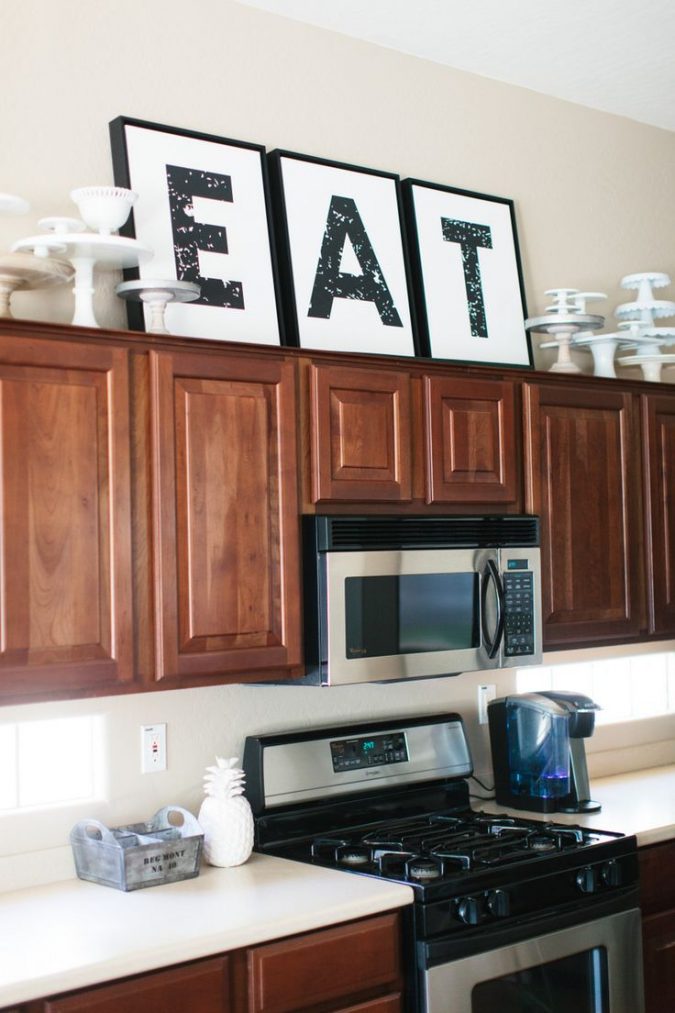 kitchen outdated decor eat over the kitchen cabinets 10 Outdated Kitchen Trends to Substitute - 8