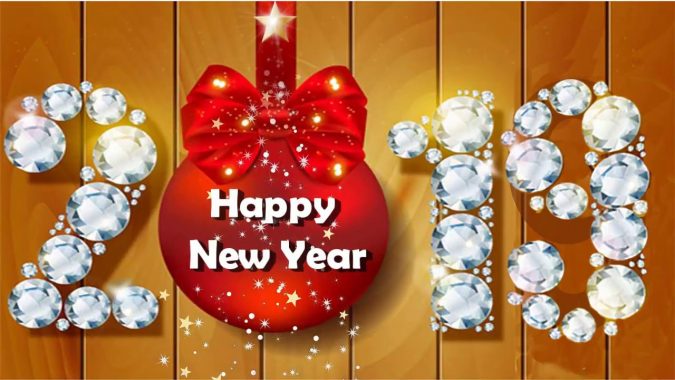new year card 2019 50+ Best Merry Christmas & Happy New Year Greeting Cards - 8