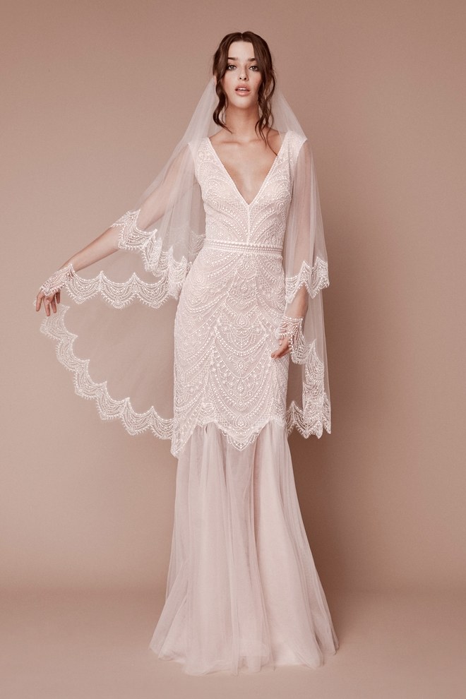00007 Tadashi Shoji bridal fall 2019 credit Angelo Sgambati 150+ Best Bridal Fashion Trends and Ideas for Fall/winter - 147