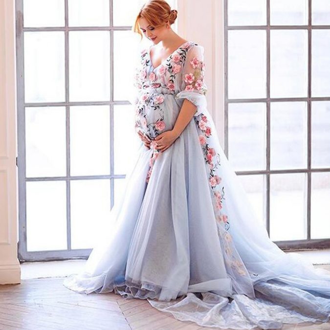 Custom Made Floral Haftowane Formalne Party Dress 2017 Nowy 150+ Best Bridal Fashion Trends and Ideas for Fall/winter - 10