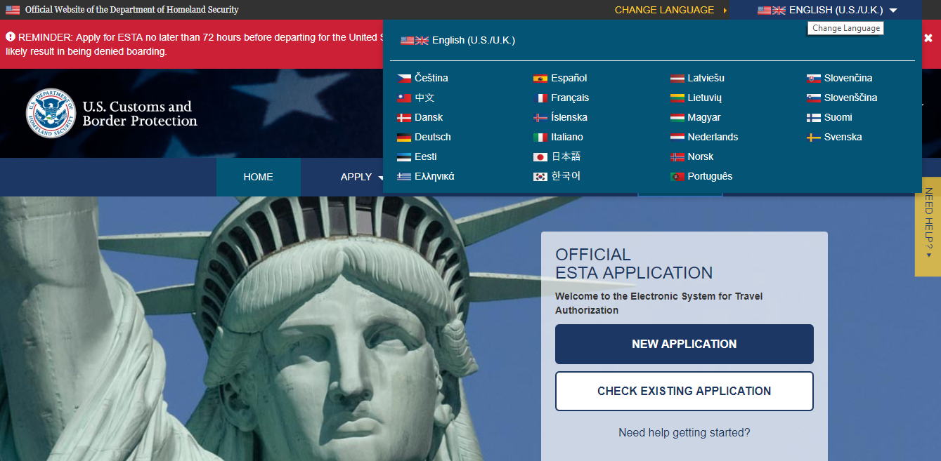 ESTA-official-website Top 10 Important "ESTA Application" Facts You Must Know