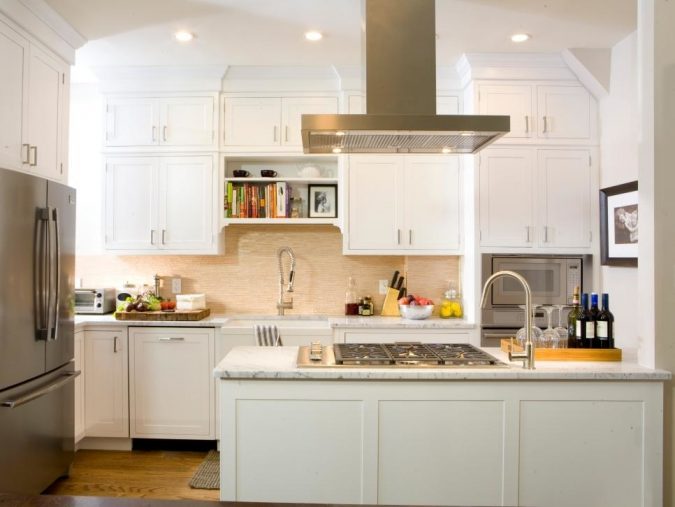 HGTV-kitchen-small-hood-675x507 Top 10 Stylish and Practical Kitchen Design Trends for 2020