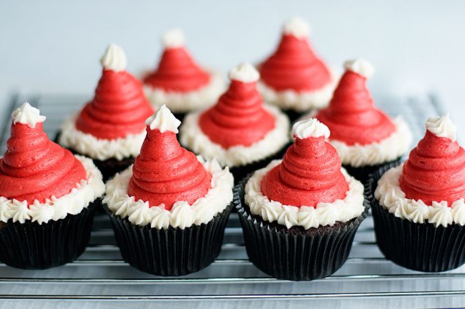 Make this Christmas Day Delighted with Delicious Theme Cakes 12 Santa Claus cap cake Make this Christmas Day Delighted with Delicious Theme Cakes - 12