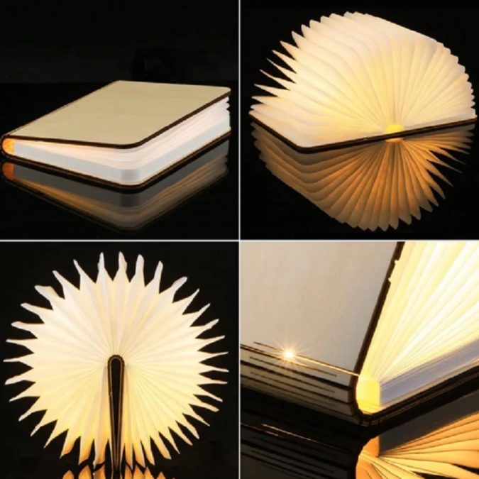 Wooden LED Book Lamp Wooden LED Book Lamp - 5