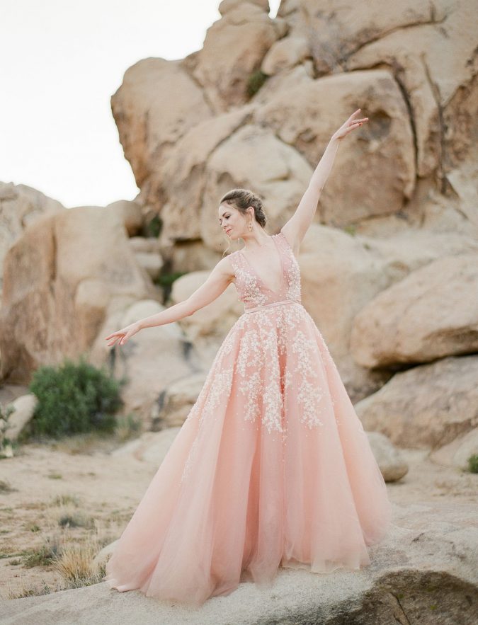 blush pink 150+ Best Bridal Fashion Trends and Ideas for Fall/winter - 47