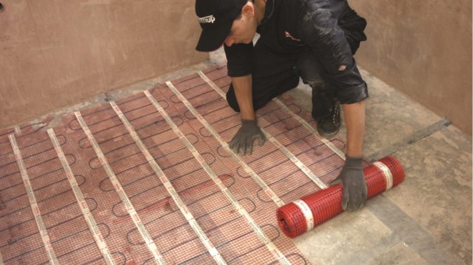 home-Installing-underfloor-heating-3-675x379 Underfloor Heating and Wood Flooring: What You Need to Know Before Installation