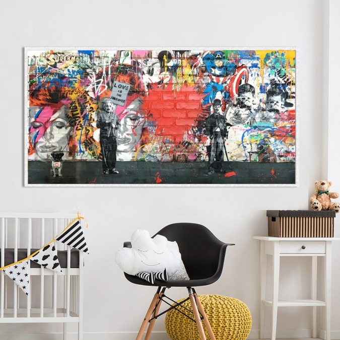 Street art at home? You can count us in! 2 home decor Street art Street art at home? You can count us in! - 2