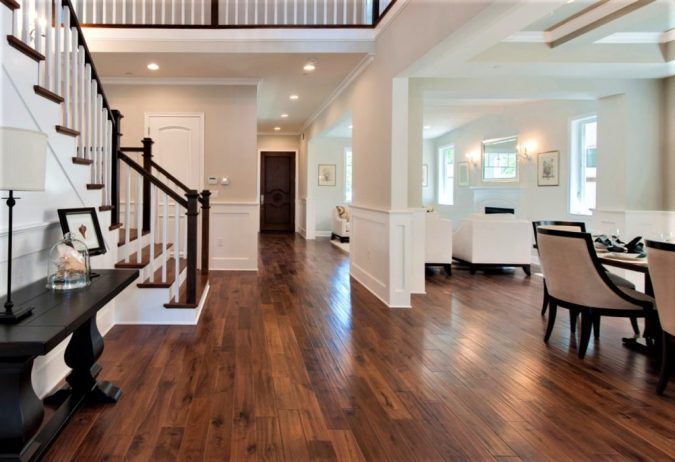 home decor wood flooring Garrison Deulxe Walnut Natural Sherman Oak Home Builders Underfloor Heating and Wood Flooring: What You Need to Know Before Installation - 2