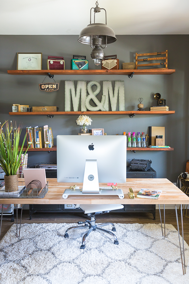 Top 10 Ways to Make A House Look Bigger And More Spacious 11 how to build industrial wood shelves modish amp main 1483347217n4g8k1 Top 10 Ways to Make A House Look Bigger And More Spacious - 11