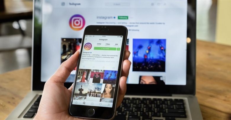 laptop instagram 4 Instagram Marketing Tips for Brands - social media 47