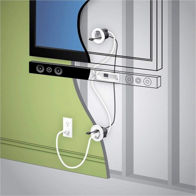 Legrand Inwall TV Power Kit How To Hide The TV Wires Elegantly