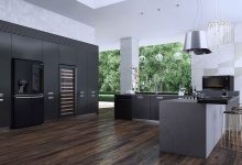 matte black kitchen Top 10 Stylish and Practical Kitchen Design Trends - 9 Pouted Lifestyle Magazine
