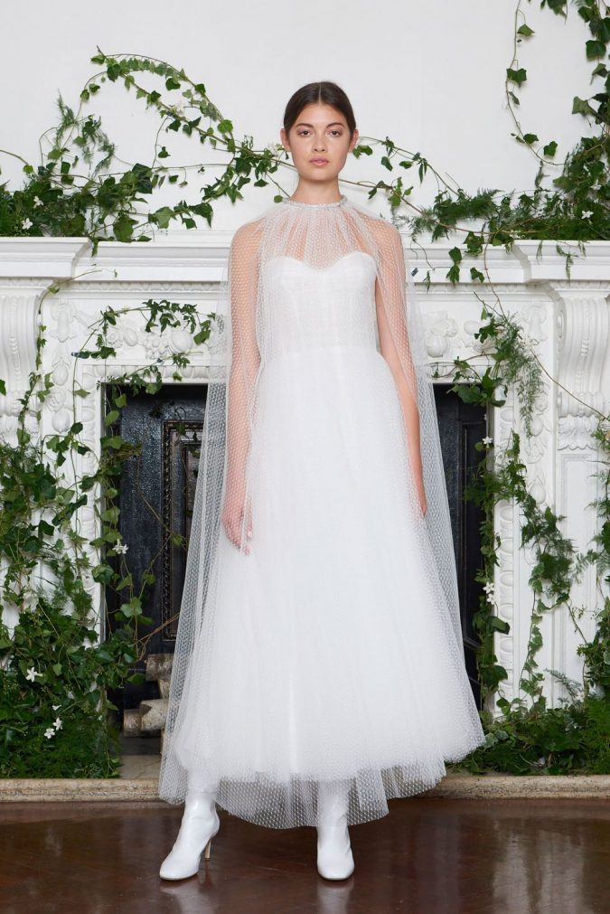 monique1 lhuillier bridal fall 2018 1515432991 150+ Best Bridal Fashion Trends and Ideas for Fall/winter - 152