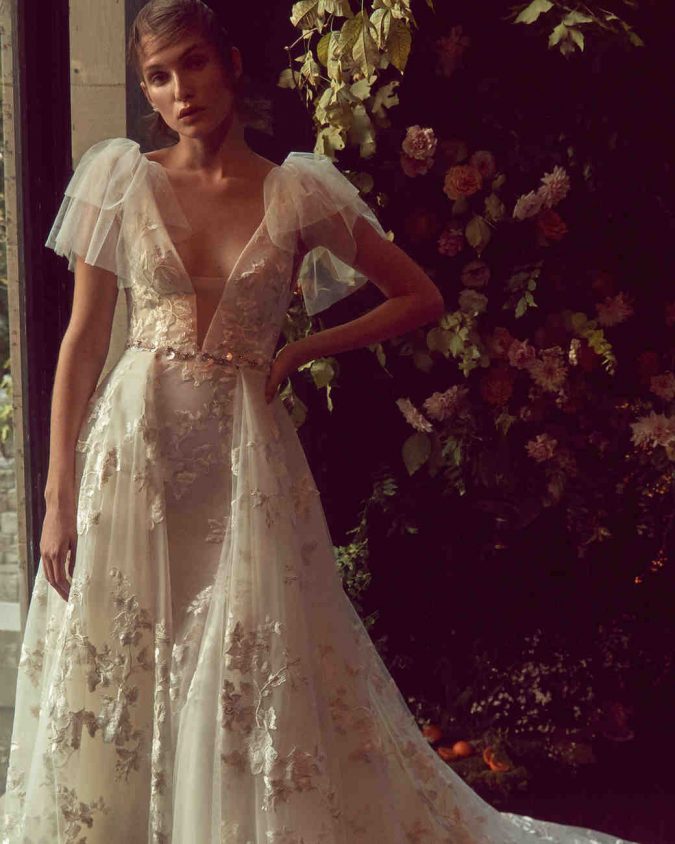 neckline 1 150+ Best Bridal Fashion Trends and Ideas for Fall/winter - 69