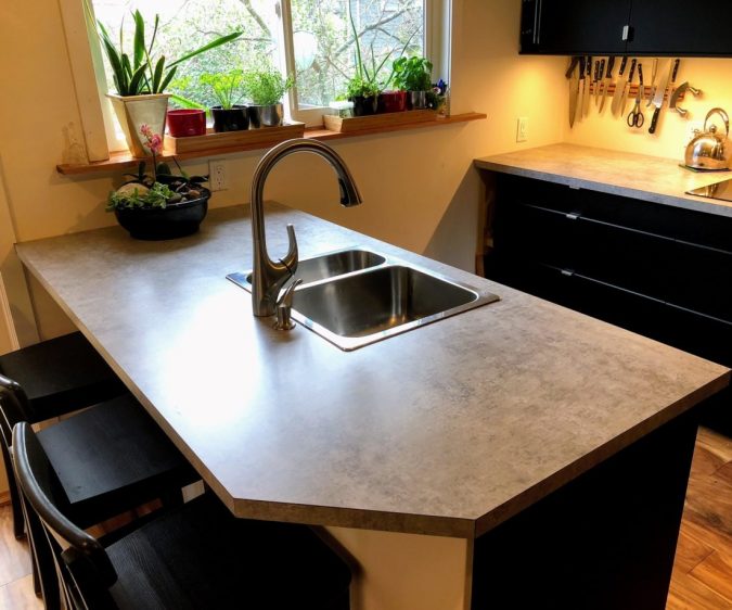 one piece countertop for kitchen Top 10 Stylish and Practical Kitchen Design Trends - 12