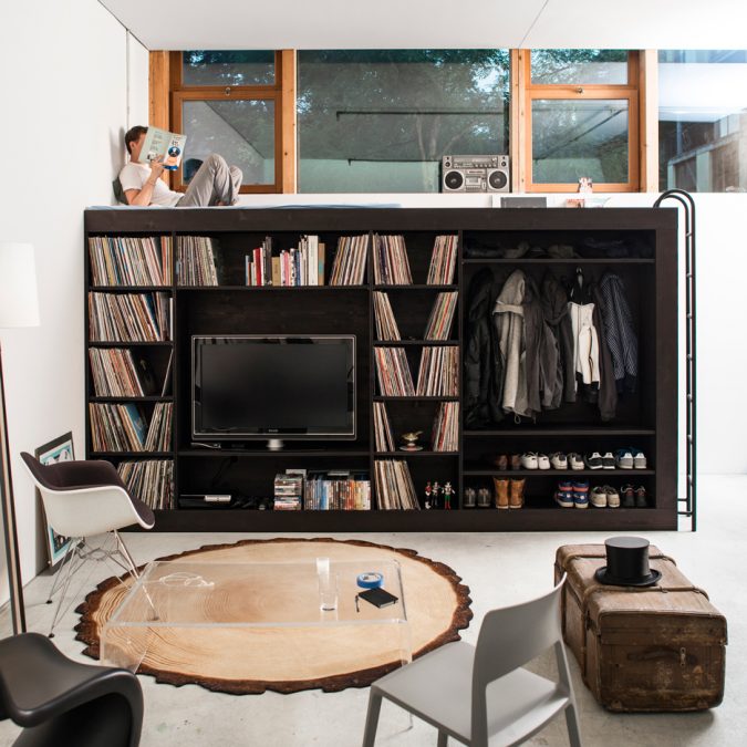 Top 10 Ways to Make A House Look Bigger And More Spacious 10 the living cube by till konneker space saving furniture dezeen sq Top 10 Ways to Make A House Look Bigger And More Spacious - 10