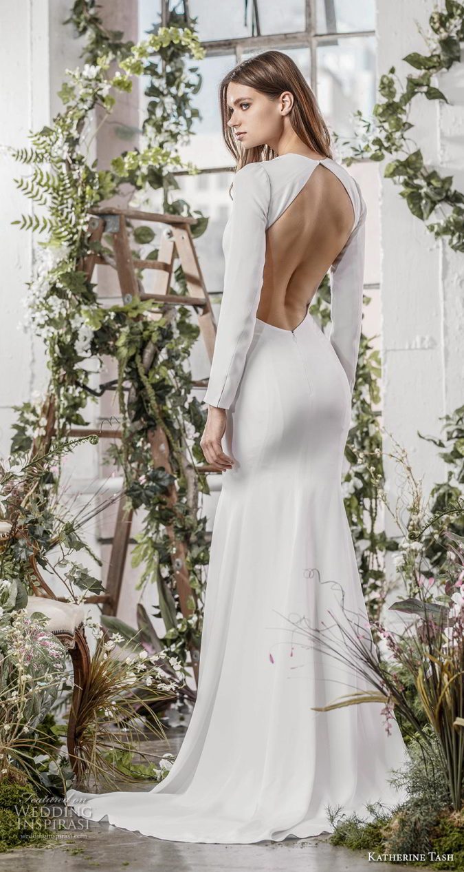 wedding dresses fall 2019 simple similar meghan markle 150+ Best Bridal Fashion Trends and Ideas for Fall/winter - 108
