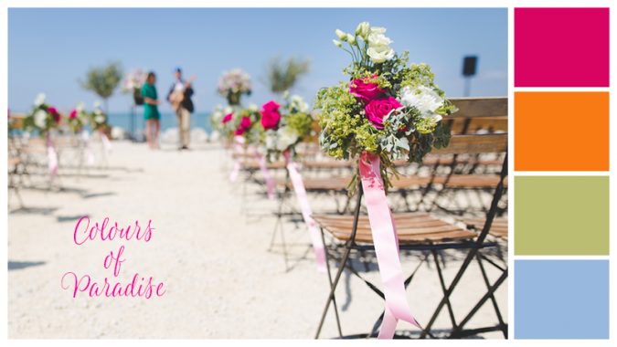 Trend Forecasting: Top 15 Expected Wedding Color Ideas 6 Colours of Paradise Trend Forecasting: Top 15 Expected Wedding Color Ideas - 6