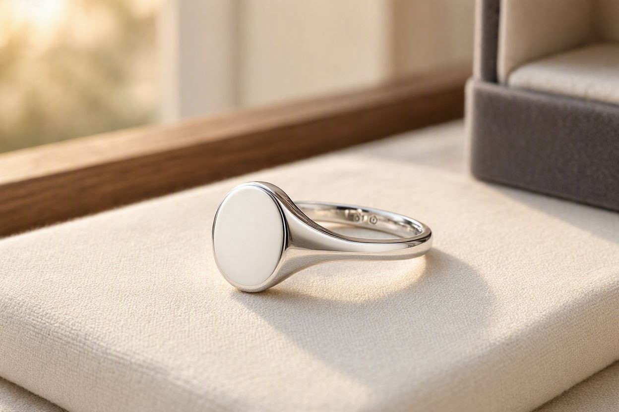 12 Stellar Sterling Silver Rings for Women 13 Sterling Silver Signet Ring 12 Stellar Sterling Silver Rings for Women - 13