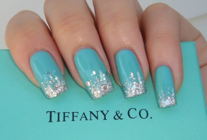 Tiffany blue nail design 2 60+ Most Fabulous Winter Nail Design Ideas This Year - 13