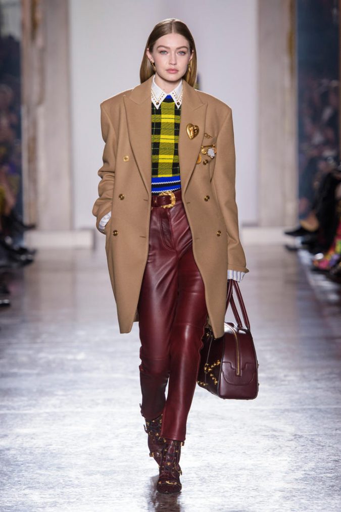 Versace winter fashion women outfit 70+ Elegant Winter Outfit Ideas for Business Women - 15