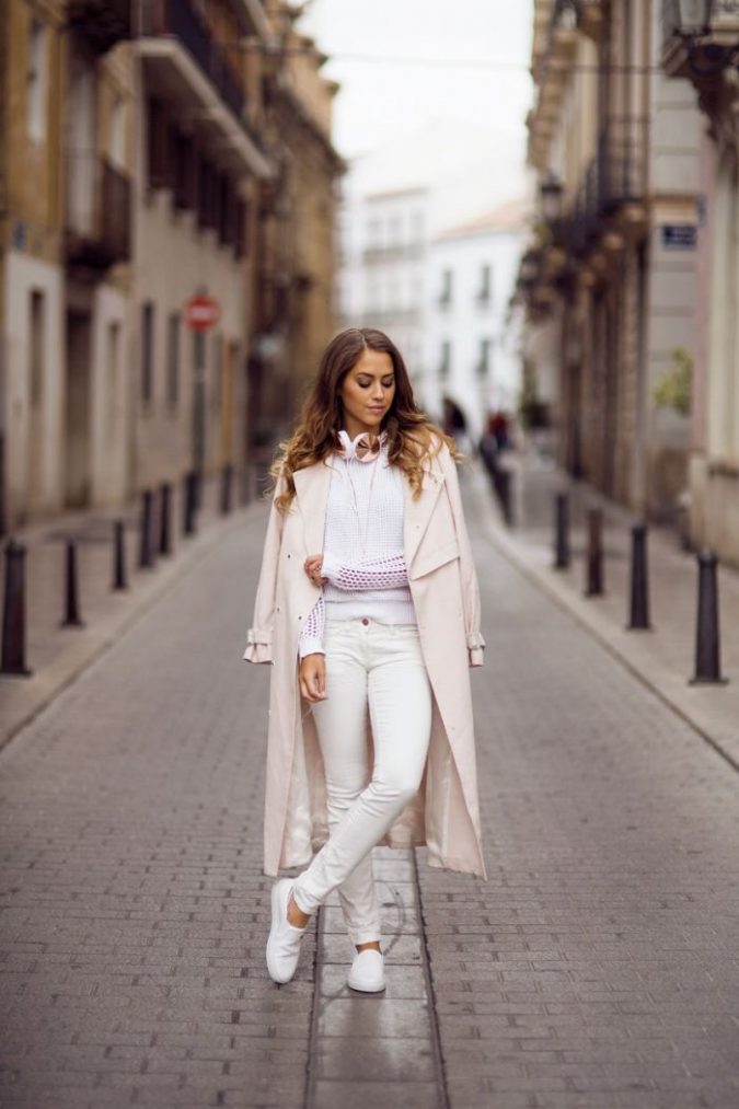 Winter-outfit-White-shirt-For-Women-675x1013 70+ Elegant Winter Outfit Ideas for Business Women